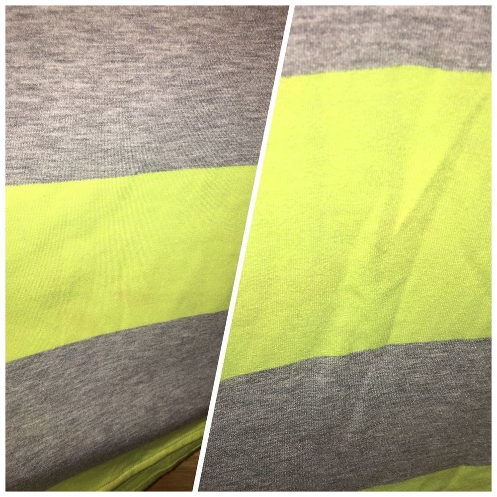 The Limited Neon Yellow & Gray Skirt Sz XL - Picture 4 of 5